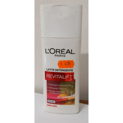 Latte detergente «Revitalfit» (L'OREAL PARIS)