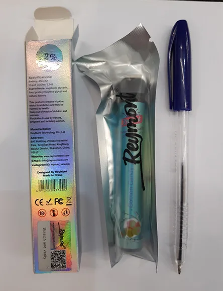 Sigaretta elettronica usa e getta «Reymont 688» — foto 2 dell'alert A12/01160/22