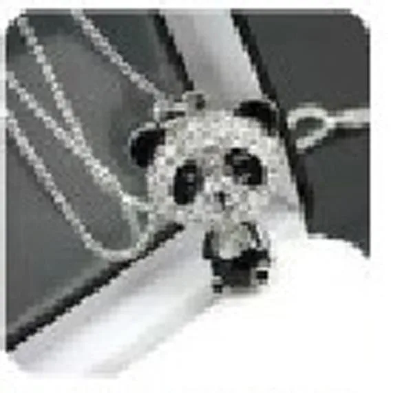 Collana di collane «Rhinestone Cute Little Panda» — foto 1 dell'alert A12/1078/18