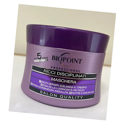 Maschera per capelli «Ricci Disciplinati Maschera» (Biopoint)