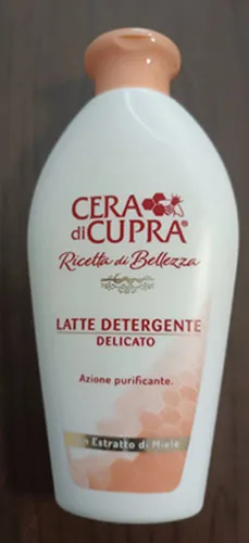 Latte detergente «Ricetta di bellezza» (CERA DI CUPRA)