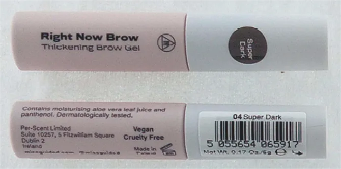 Gel del sopracciglio «Right Now Brow Thickening Brow Gel» — foto 4 dell'alert A12/01832/21
