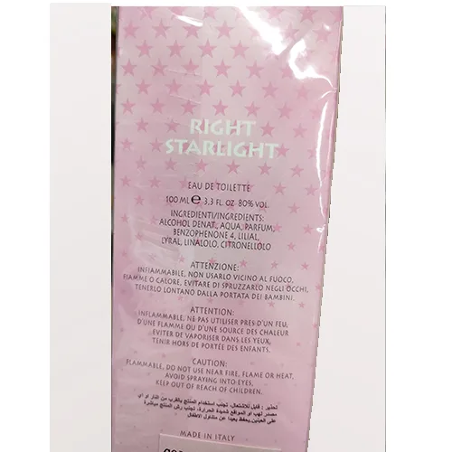 Eau de toilette «Right Starlight» — foto 2 dell'alert SR/01278/25