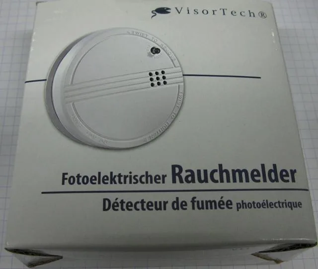 Rilevatore di fumo "Détecteur de Fumée photoélectrique — foto 2 dell'alert 0621/12