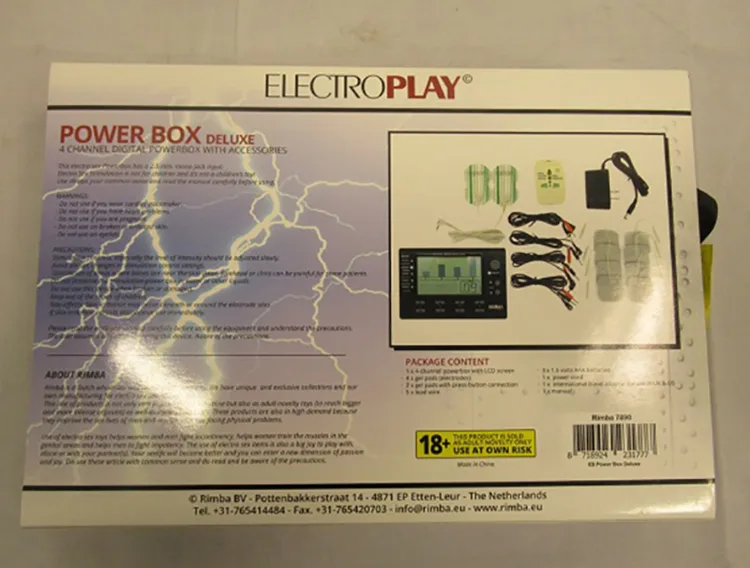 Dispositivo di massaggio personale «RIMBA Digital Sex Power Box» — foto 2 dell'alert A12/00435/21