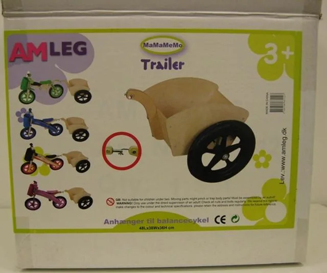 Rimorchio per bici bambino – Amleg Trailer (Mamamemo)