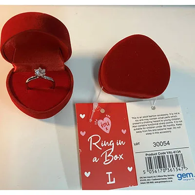 Anello «Ring in a box» — foto 1 dell'alert SR/00217/26