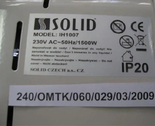 Riscaldatore a parete – Riscaldamento elettrico — foto 3 dell'alert 0682/10