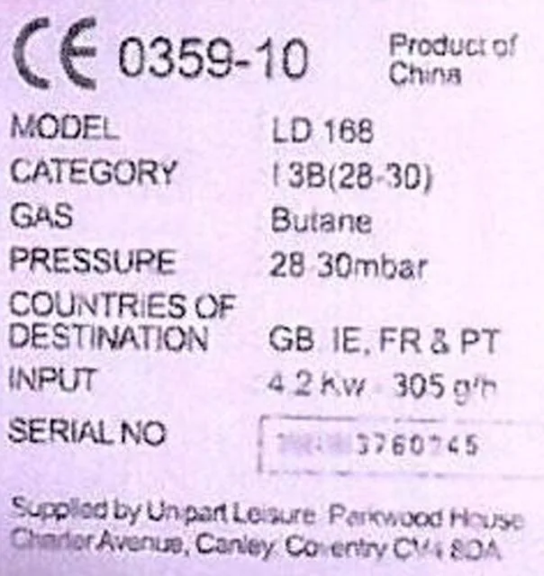 Riscaldatori a gas portatili "Royal Classic/Calor Classic/ — foto 6 dell'alert 0126/11