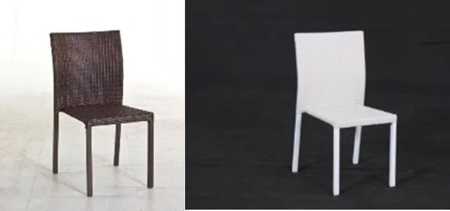 Sedia da giardino «Riverside Wicker Line» (Carrefour)