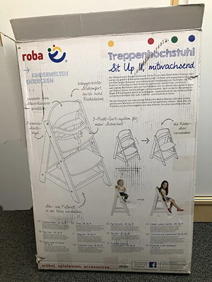 Seggiolone per bambini «Roba Sit Up III» — foto 2 dell'alert A12/00080/22