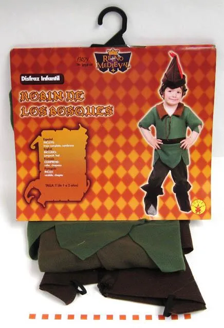 Costume da abito fantasia «Robin de Los Bosques / Reino Medieval» (Rubie's)