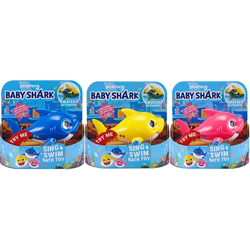Giocattolo da bagno «Robo Alive Junior Robotic Baby Shark Sing and Swim» (Zuru)