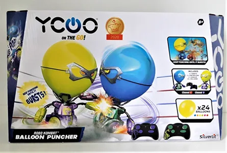 Giocattolo elettrico della punzonatrice del palloncino «ROBO KOMBAT BALLOON PUNCHER» (YCOO - Silverlit)