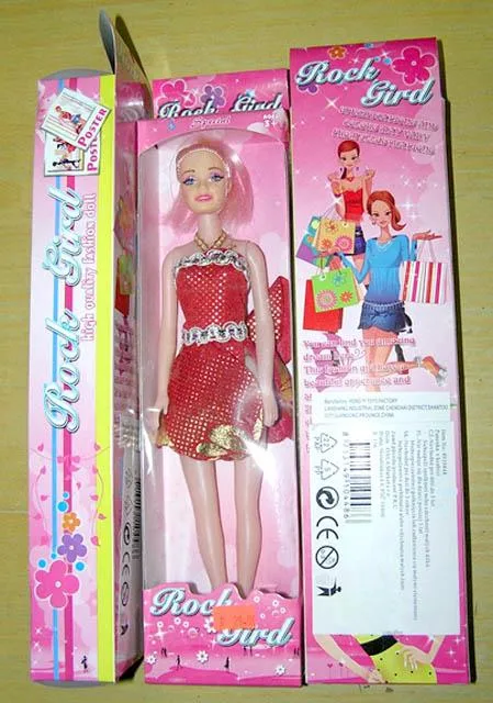 Bambola di plastica «Rock Gird» (Unknown)