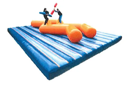 Attrezzature da gioco gonfiabili «Rock'n Roll Extreme, AFo4P Clown, Zig Zag Zap, Tumbling Mat, Gladiator» — foto 3 dell'alert A12/00706/21
