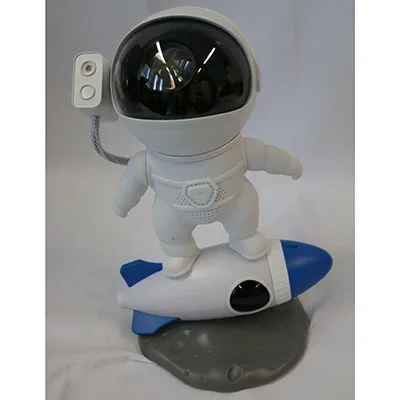 Proiettore giocattolo «Rocket Astronaut, Music star light and night light» (ITSHINY)