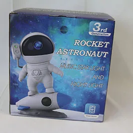 Proiettore giocattolo «Rocket Astronaut, Music star light and night light» — foto 3 dell'alert A12/03648/24