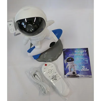 Proiettore giocattolo «Rocket Astronaut, Music star light and night light» — foto 4 dell'alert A12/03648/24