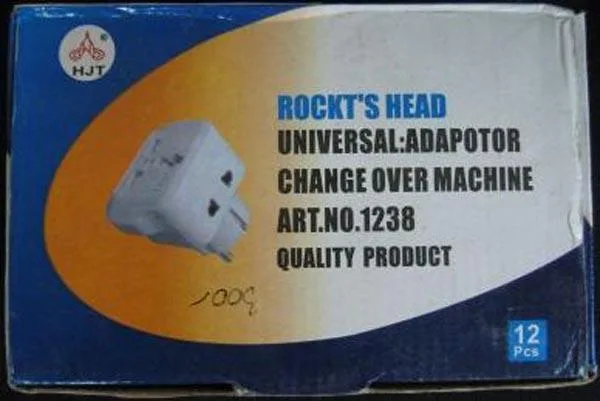 Adattatore della spina «Rockt’s Head / Universal Adapotor» — foto 1 dell'alert A12/0809/15