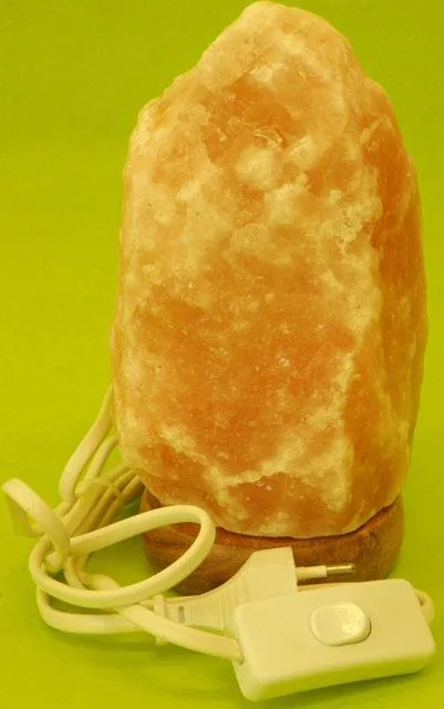 Lampada in cristallo di sale «Rocky» (RABALUX)