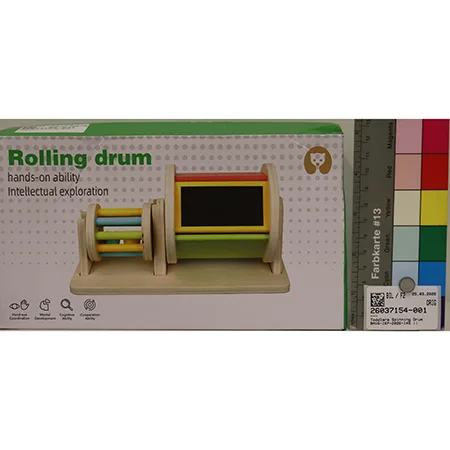 Set di giocattoli in legno «Rolling Drum»