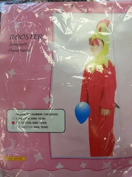 Costume di fantasia «ROOSTER» — foto 4 dell'alert A12/0383/16