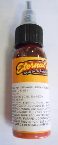 Inchiostro del tatuaggio «Rosa-Rose Satin» (Eternal Ink)