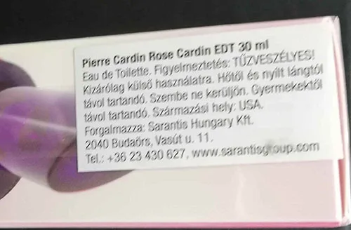 Eau de toilette «Rose Cardin EdT» — foto 3 dell'alert A12/02084/23