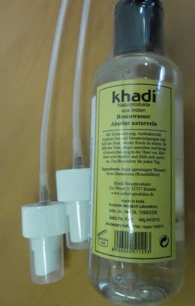 Toner facciale «Rosenwasser Absolut naturrein» (Khadi)
