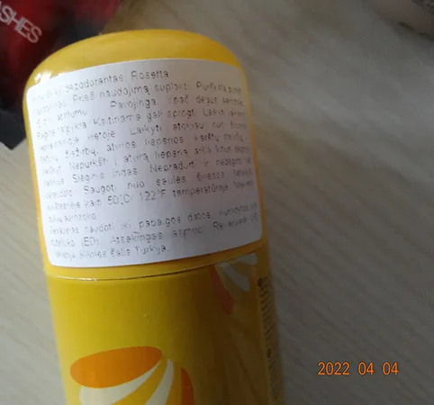 Spruzzo di deodorante «Rosetta Sun Dance for Woman Perfume Spray» — foto 2 dell'alert A12/00783/22