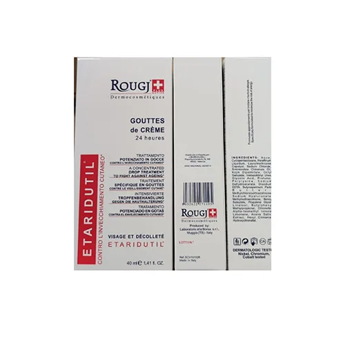 Gocce per il trattamento della pelle «Rougj Plus Active Etaridutil crema gocce 24h» — foto 1 dell'alert A12/01172/24