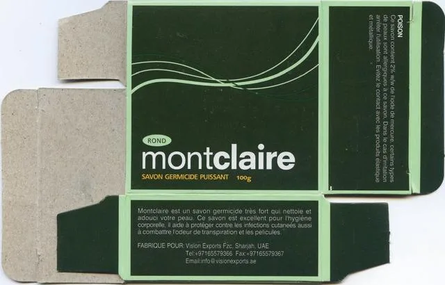 Sapone & #13; & #13; «Round montclaire powerful germicidal soap» — foto 1 dell'alert A12/1788/12