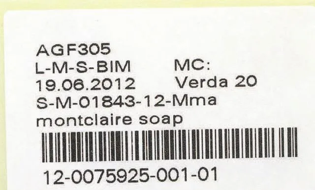 Sapone & #13; & #13; «Round montclaire powerful germicidal soap» — foto 4 dell'alert A12/1788/12