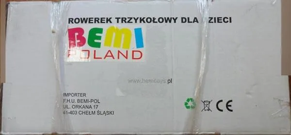 Triciclo/Pushchair «ROWEREK TRZYKOŁOWY DLA DZIECI ('tricycle for children')» (Unknown)