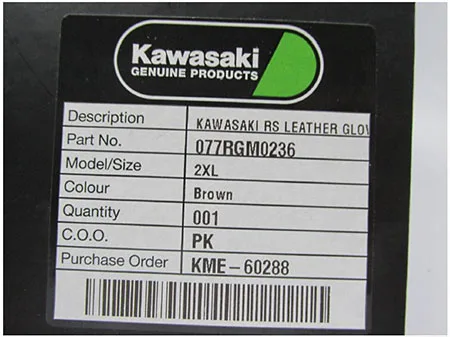 Guanti da moto «RS Leather Gloves» — foto 2 dell'alert A12/00783/21