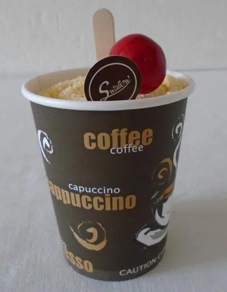 Asciugamano decorativo «Rucník v poháru (' Towel in a cup')» (MAKRO/ PROhome)