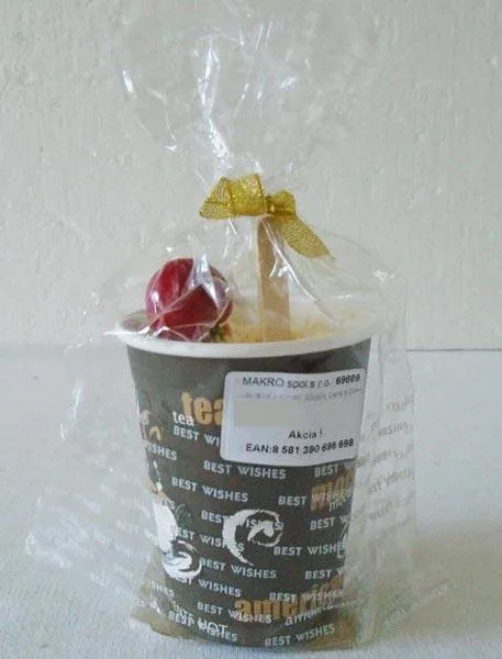 Asciugamano decorativo «Rucník v poháru (' Towel in a cup')» — foto 2 dell'alert A12/0431/17