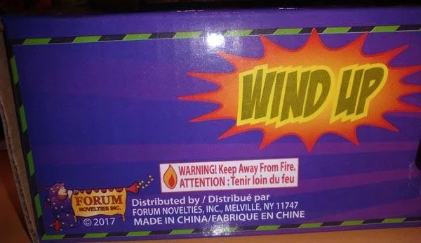 Topo giocattolo Wind-up «RUNNING MOUSE» — foto 3 dell'alert A12/0100/18