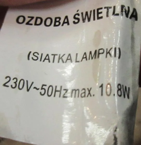 Catena di illuminazione a LED «RYZ LAMPKi High Quality Christmas Light» — foto 3 dell'alert A11/0023/19
