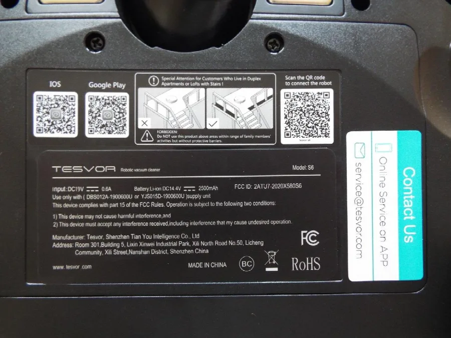 Aspirapolvere robot «S6 Robotic Vacuum» — foto 2 dell'alert A12/01887/21