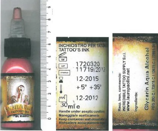 Inchiostro del tatuaggio «Sacred Color - Pink Warhol Incredibile» — foto 1 dell'alert A12/1334/13