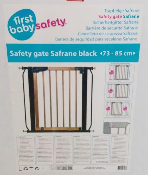 Cancello di sicurezza per bambini «Safety gate Safrane black» — foto 2 dell'alert A12/1560/16