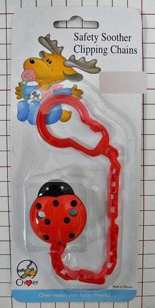 Portasucchielli «Safety Soother - Clipping Chains» (Cheer)