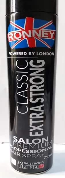 Spray di fissaggio dei capelli «Salon Premium Professional Hair Spray - Extra Strong / Hialuronic Acid» — foto 1 dell'alert A12/00730/23