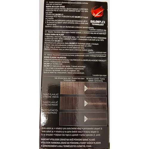 Tinture per capelli «Salonplex professional anti-damage care» — foto 3 dell'alert SR/01899/25