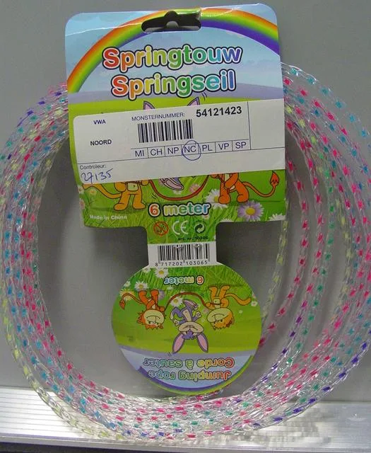 Saltare la corda "Springtouw Springseil" &amp; #13; &amp; #13; (Partyland)