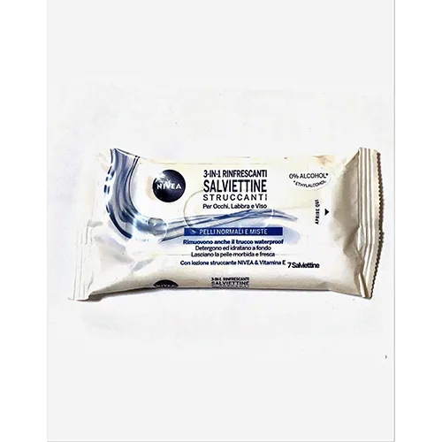 Salviette «Salviettine struccanti rinfrescanti» (Nivea)