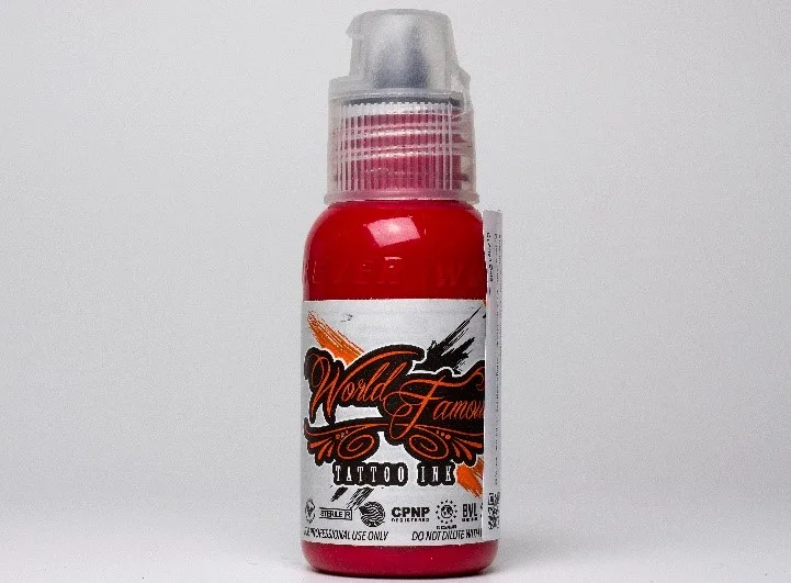 Inchiostro di Tatto «Samuel O´Reilly Red» (World Famous Tattoo Ink)