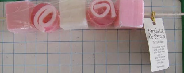 Sapone "Brochette de savons" (DE LAURIER)